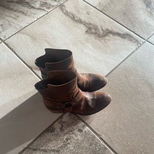 Donald J Pliner Italy Western Couture Collection Leather Boots Sz 7M